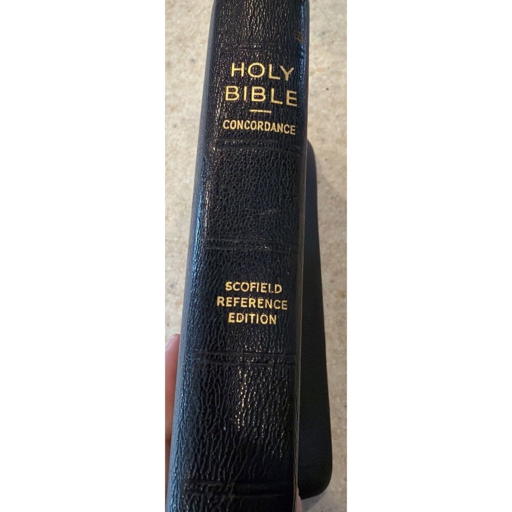 1945 Holy Bible Concordance New Scofield Reference Edition Oxford Authorized KJV